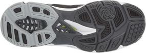 img 1 attached to Mizuno Womens Lightning Volleyball Blacksilver Men's Shoes for Athletic