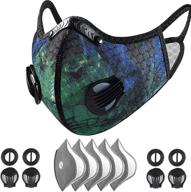 reusable carbon filter dust face masks for outdoor sports - enhance performance with improved seo logo