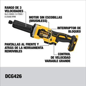 img 3 attached to 🛠️ DEWALT DCG426B Универсальный шлифовальный станок со скоростью.