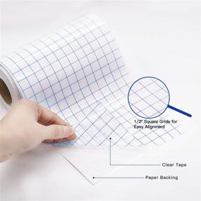 img 2 attached to Прозрачная виниловая бумага для переноса рисунков для скрапбукинга и штамповки.