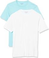 👕 amazon essentials slim fit short sleeve crewneck-men's shirts: style meets comfort logo