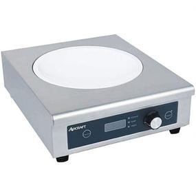 img 1 attached to 🍳 Efficient Cooking with the Adcraft IND-WOK208V Wok Induction Range Cooker - Stainless Steel, 208v, Gray