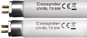 img 1 attached to 🔦 Coospider Blacklight Replacement: Compact Fluorescent Upgrade