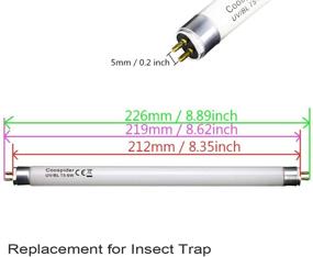 img 3 attached to 🔦 Coospider Blacklight Replacement: Compact Fluorescent Upgrade