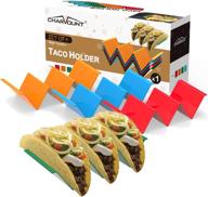 🌮 enhanced charmount taco holder stand: securely holds tacos with ease логотип