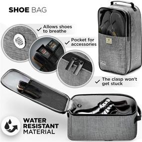 img 3 attached to 👞 VASCO Shoe Travel Bag: Organize and Protect Your Footwear on the Go