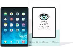 img 4 attached to Blue Light Blocking Screen Protector for iPad 12.9 inch | Anti-UV Eye Protection | Relieve Eye Strain | Premium Full Screen Coverage