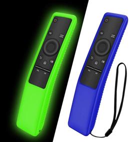 img 4 attached to TOLUOHU 2PCS Silicone Protective Case For Samsung Smart TV Remote Controller BN59 Series