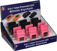 se wh33csf 12 solar powered whistle keychain logo