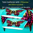 ninenine butterflies comforter multi color background logo