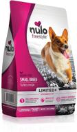 nulo single protein grain-free kibble for small breeds - limited ingredient premium dog food logo