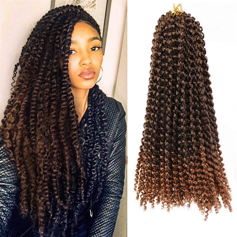 ELIGHTY Passion Twist Hair - 18 Inches Water Wave Crochet Braids Synthetic  Heat Resistant Fiber - Soft, Lightweight, Stylish - Natural Braiding  Extensions (18 I…