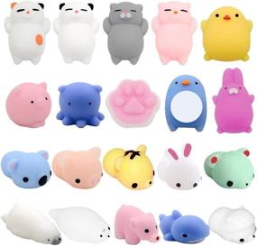 img 1 attached to 🐘 Squishy Squishies Animals Elephant by YESONE: Adorable Stress Relief Toy for All Ages