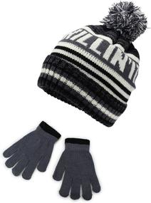 img 4 attached to ❄️ Stay Warm and Stylish: Polar Wear Winter Cuffed Embroidered Boys' Accessories