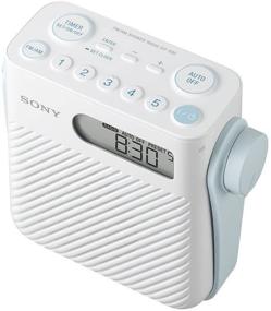 img 1 attached to 🚿 Enjoy Music in the Shower with the Sony ICF-S80 Splash Proof Shower Radio