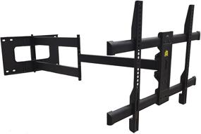 img 4 attached to 📺 FORGING MOUNT Long Arm TV Mount: Full Motion Wall Bracket with 43" Extension, Perfect for 42-86" Flat/Curve TVs up to 110 lbs, VESA 800x400mm Compatible