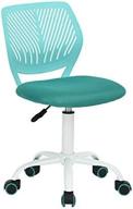 enhance productivity with turquoise mid back adjustable desk chair for home and study логотип