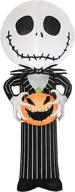 spooktacular 5 ft. airblown inflatable disney tim burton's the nightmare before christmas halloween pumpkin логотип