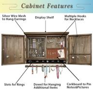 mounted organizer barndoor necklaces bracelets логотип