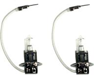 💡 dorcy 41-1682 h3-6v 75 watt halogen replacement bulb - 2 pack: efficient, affordable lighting solution логотип