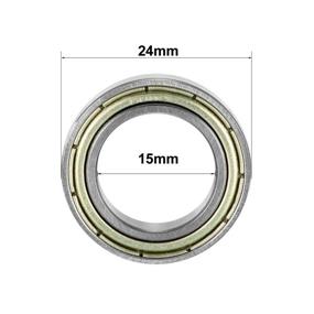 img 1 attached to Подшипник Uxcell 6802 2Z 1080802 Bearings