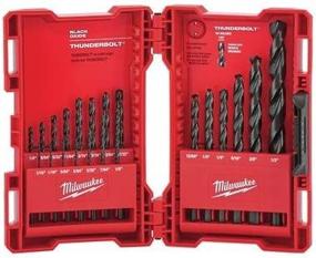 img 3 attached to 🔩 Milwaukee 482892801 21-Piece Thunderbolt Black Set