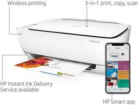 img 3 attached to 🖨️ HP DeskJet 3630 Wireless All-in-One Printer with Alexa Compatibility (F5S57A)