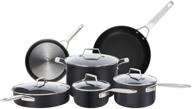 🍳 10 piece grey msmk nonstick cookware set with long-lasting pots and pans logo