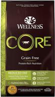 🐶 wellness core grain free dry dog food - high protein, low fat formula with deboned turkey, turkey meal & chicken meal - made in usa, natural adult dog food - no meat by-products logo