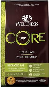 img 4 attached to 🐶 Wellness CORE Grain Free Dry Dog Food - High Protein, Low Fat Formula with Deboned Turkey, Turkey Meal & Chicken Meal - Made in USA, Natural Adult Dog Food - No Meat By-Products