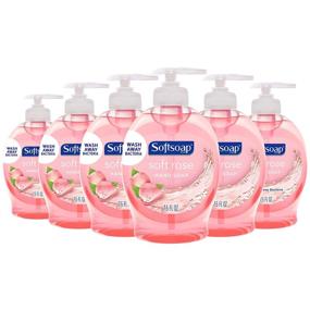 img 4 attached to Softsoap Soft Rose Hand Soap - 7.5 fl oz (Pack of 6)