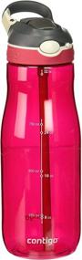img 4 attached to Contigo Autospout Ashland Water Bottle Review: 32oz Sangria Color Edition Unveiled