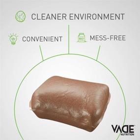 img 1 attached to 🍫 Vade Nutrition Dissolvable Protein Packs - Chocolate Whey Isolate Powder, On-the-Go, Low Carb, Low Calorie, Lactose-Free, Gluten-Free, Fat-Free, Sugar-Free, Lean & Delicious - 30 Servings