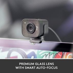 img 1 attached to Logitech StreamCam Premium Webcam for Streaming and Content Creation - Full 🎥 HD 1080p 60 fps, Premium Glass Lens, Smart Auto-Focus, for PC/Mac - Graphite