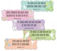 inspirational scripture stickers scalloped seals logo