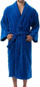 img 1 attached to 🛀 Alpine Swiss Luxury Cotton Bathrobe with Collar