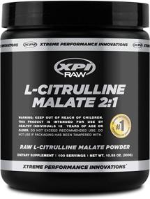 img 4 attached to 💪 Enhance Your Performance with XPI RAW L-Citrulline Malate (2:1) Powder 300 Grams