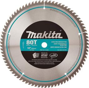 img 4 attached to 🔪 Makita A-93681 10-Inch 80T Micro Polished Silver Mitersaw Blade: Precision Cutting Power