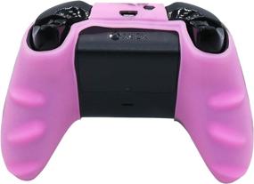 img 2 attached to 🎮 Pink Xbox One Controller Skins - RALAN Silicone Cover Protector for Xbox One Controllers | Pink Pro Thumb Grips x 2 | Cat & Skull Cap Grip x 2 | Camouflage Pink