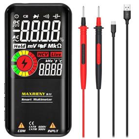 img 4 attached to MAXRIENY Multimeter Rechargeable Capacitance Continuity