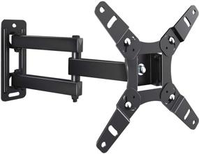 img 4 attached to 📺 Fozimoa Full Motion TV Monitor Wall Mount Bracket - Articulating Arms, Max VESA 200x200mm, Supports up to 55lbs - Swivels, Tilts, Extension, Rotation - Ideal for 13-45 Inch LED LCD Flat Curved Screen TVs & Monitors