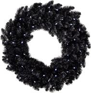 🌟 hallmark keepsake star galaxy black wreath christmas ornament with lights - 30 inch логотип