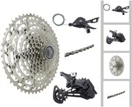 🚲 ultimate mtb groupset: jgbike compatible with shimano m8000, m7000, m5100, 11-speed shifters & rear derailleur, kmc x11 chain, sunrace 11-46t/11-50t cassettes logo