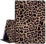 🐆 anerimst ipad 8th/7th generation case – multi-angle viewing, leopard design logo