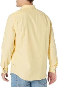 img 1 attached to 👔 Nautica Solid Oxford Men's Clothing with Sleeve Buttons