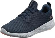 skechers mens 55076 sneaker charcoal logo