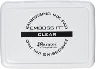 🎨 enhance your artwork with the ranger emboss it clear embossing ink pad logo