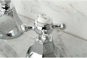 img 2 attached to 💦 Enhance Your Bathroom with the Kingston Brass KS4461BX Metropolitan Widespread Faucet: A Perfect Blend of Style and Function