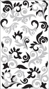 img 1 attached to Sticko 52 00963 Silver Flourish Stickers