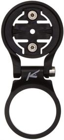 img 4 attached to Enhance Your Cycling Setup with the K-Edge Stem Mount for Garmin Computer - Choose Adjustable or Fixed Options